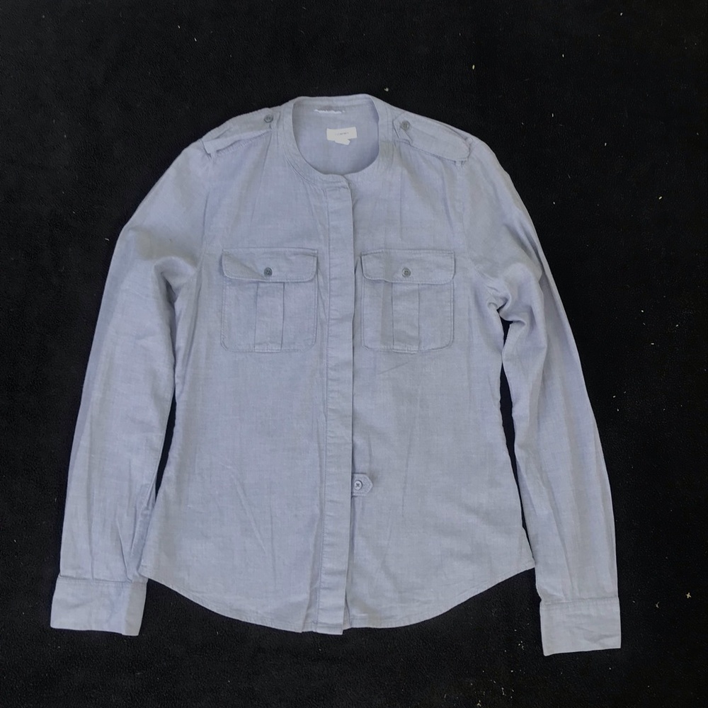 Tommy Hilfiger Button down shirt - Gray/ Size Small